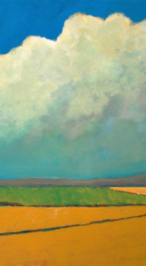 Hedges and Fence Posts by David J Edwards