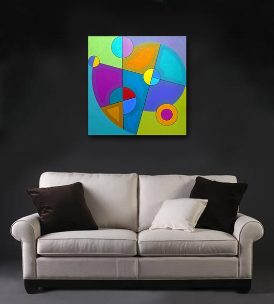 MINIMALIST GEOMETRIC ABSTRACT