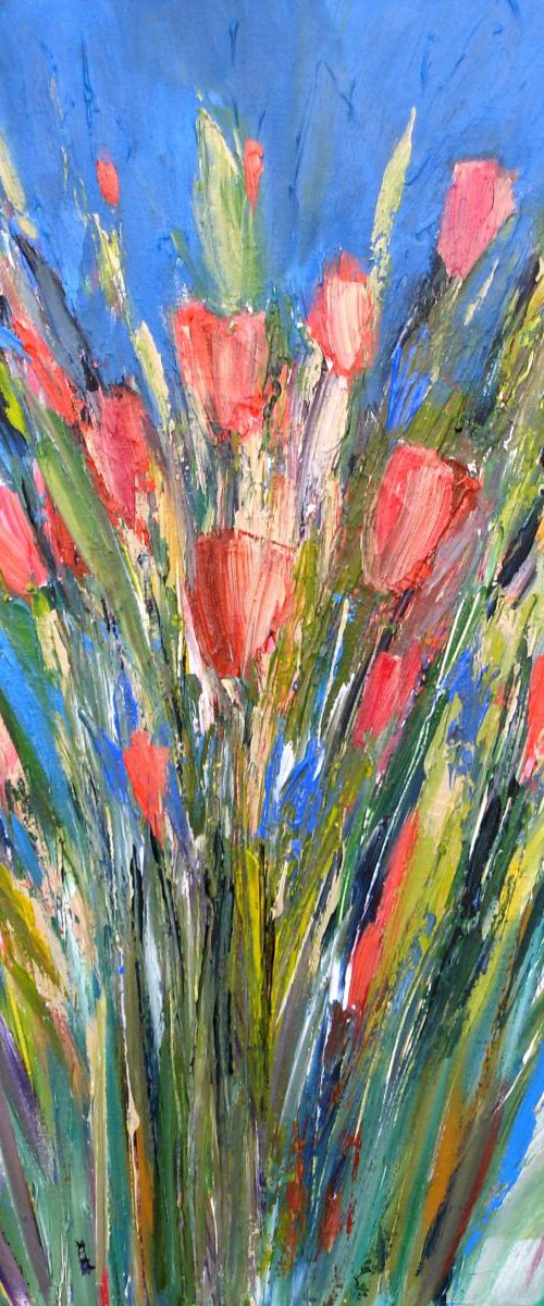 Abstract Floral 10 by Jan Rippingham