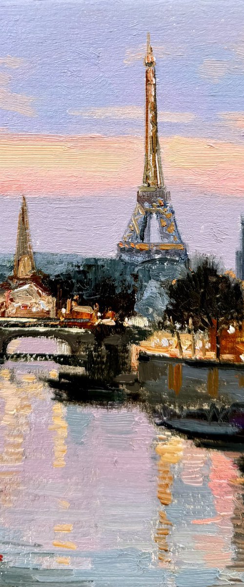 Paris Sunset by Khanlar Asadullayev