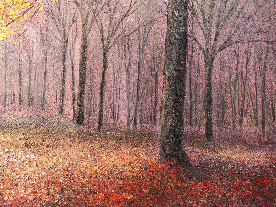 THE DISTANT SOUND OF A WOODPECKER