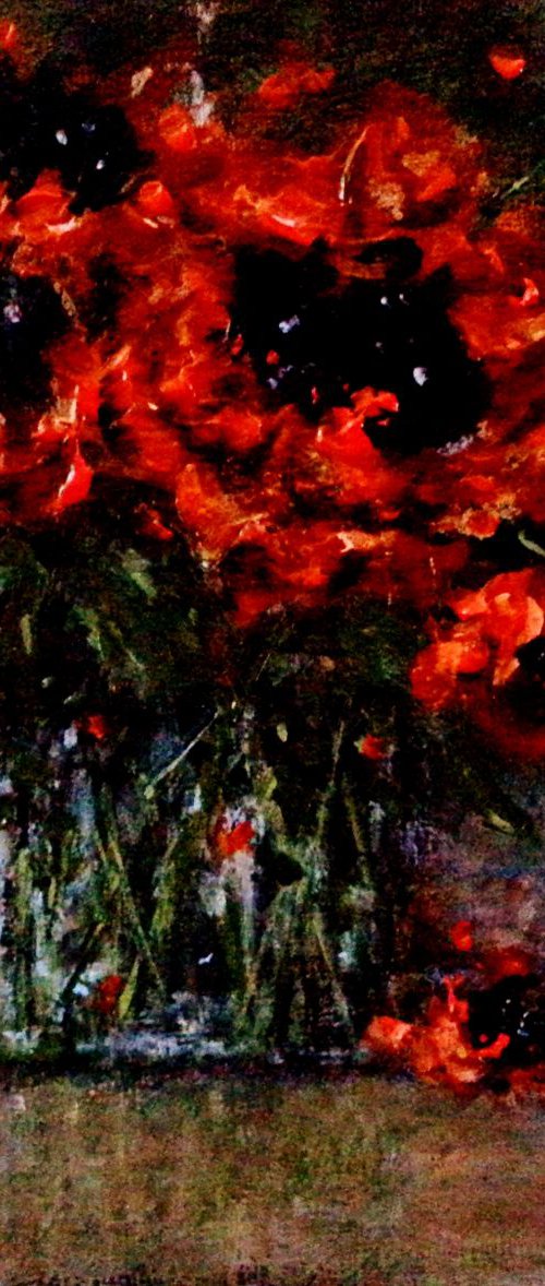 Whispers of love..(5)ready to hang by Cristina Mihailescu