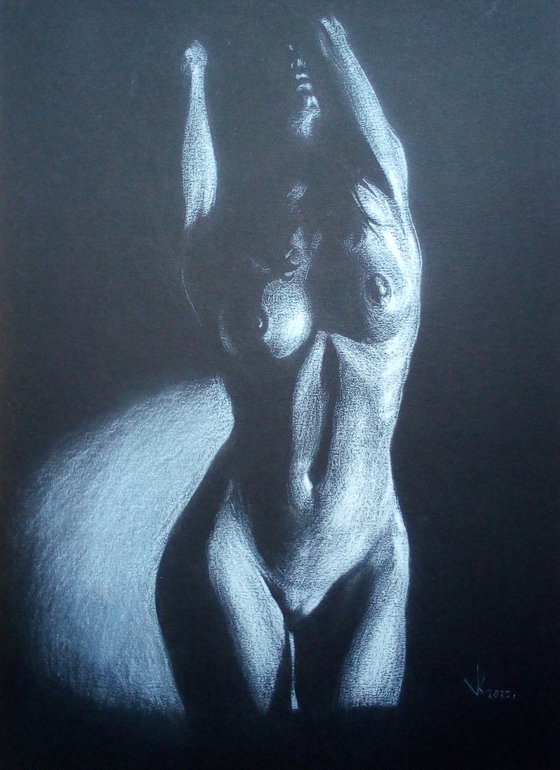 Nude noir #246 (21X29)cm