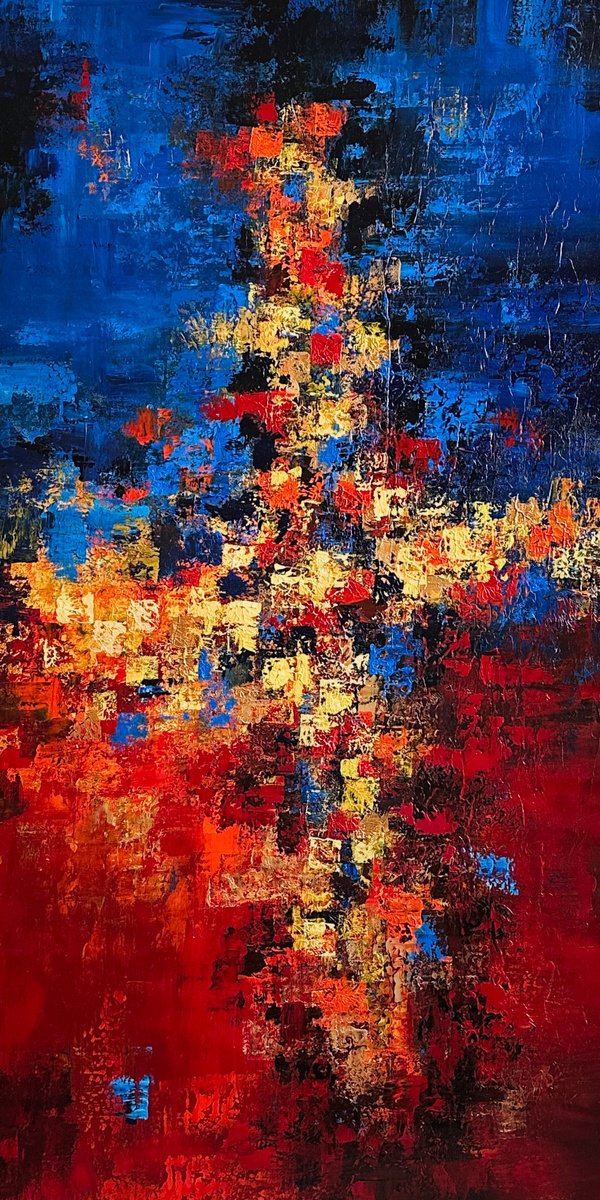 Mirage 2 By Art By Catalin, 30 X 60, Artwork For Sale On Artfinder