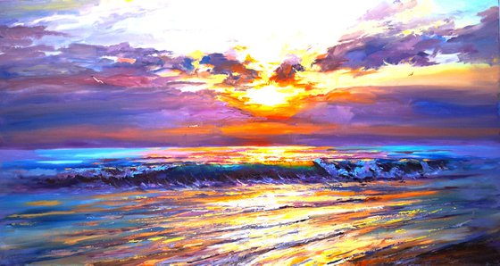 Morning Born from Waves