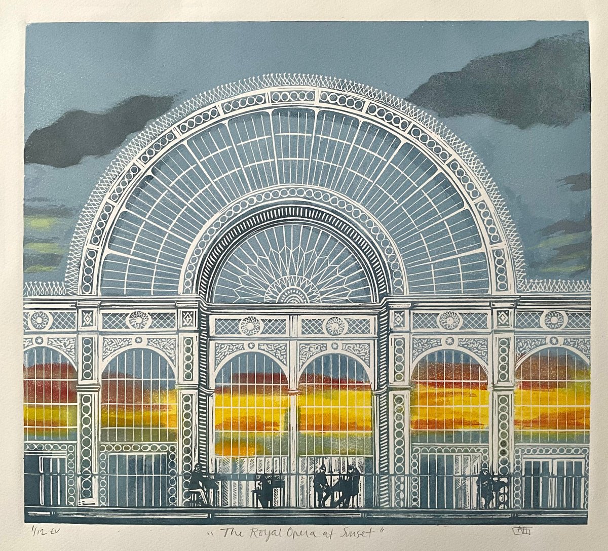 The Royal Opera at Sunset by Alison Headley