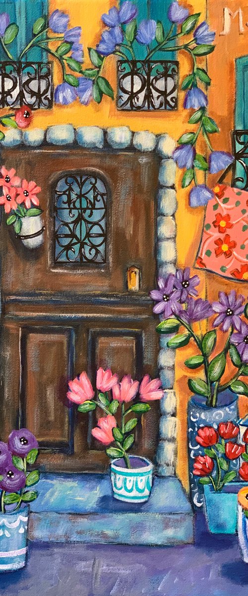 Une Porte, Ancienne by Holly Wojahn
