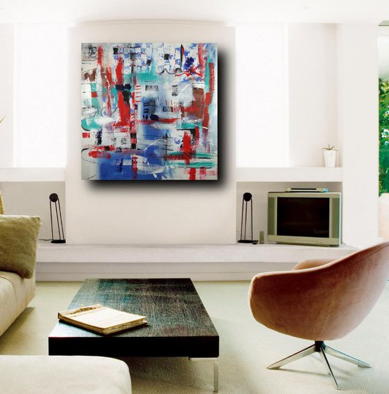 abstract-large-painting120x120 cm-title : abstract-c292