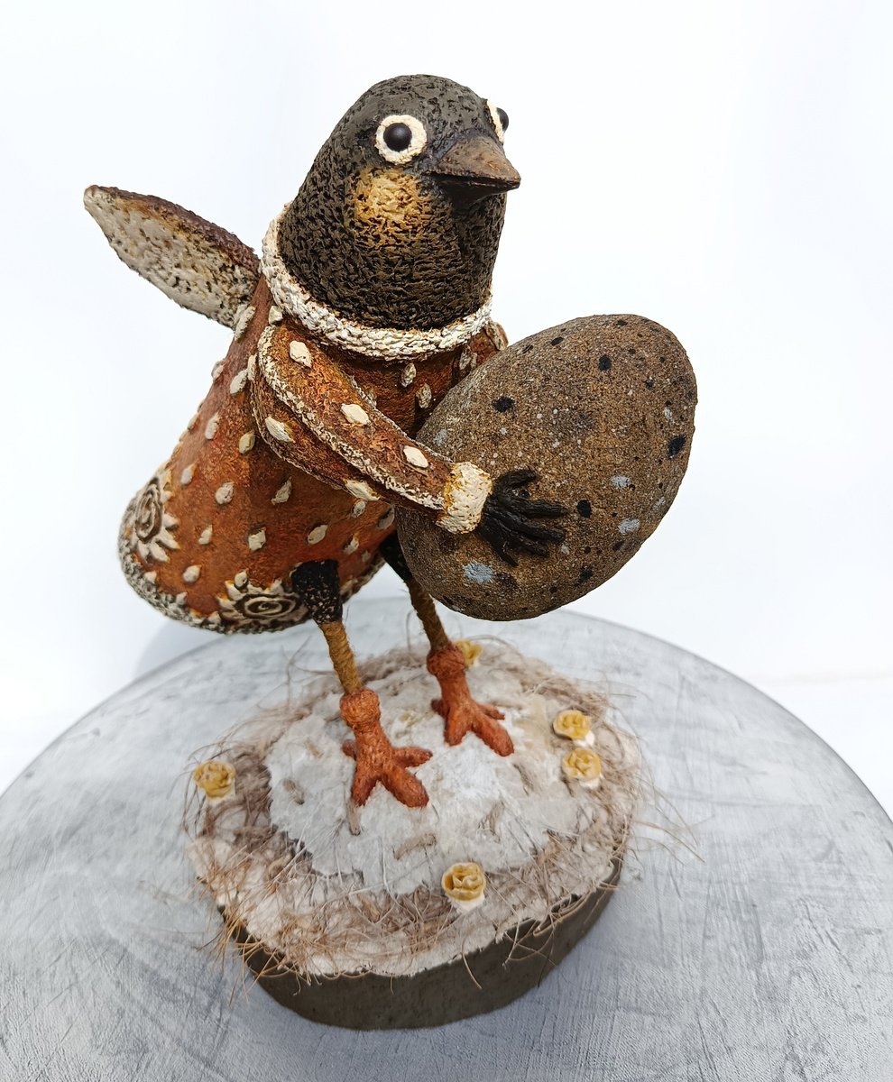 Naive Sculpture , Family Hope By Margot Raven, 6 X 9, Artwork For Sale On Artfinder