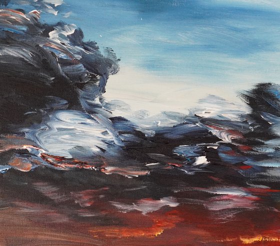 Clouds At Sunset D 1