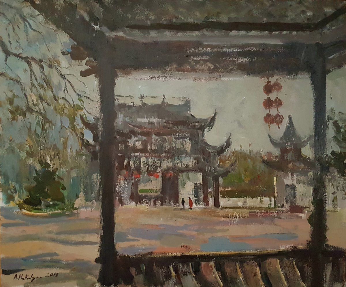 Chinese temple - One of a Kind by Hrachya Hakobyan