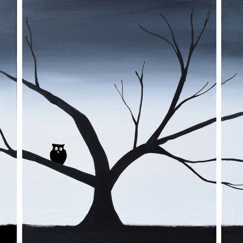 The Owl and the Pussycat greyscale edition by Stuart Wright