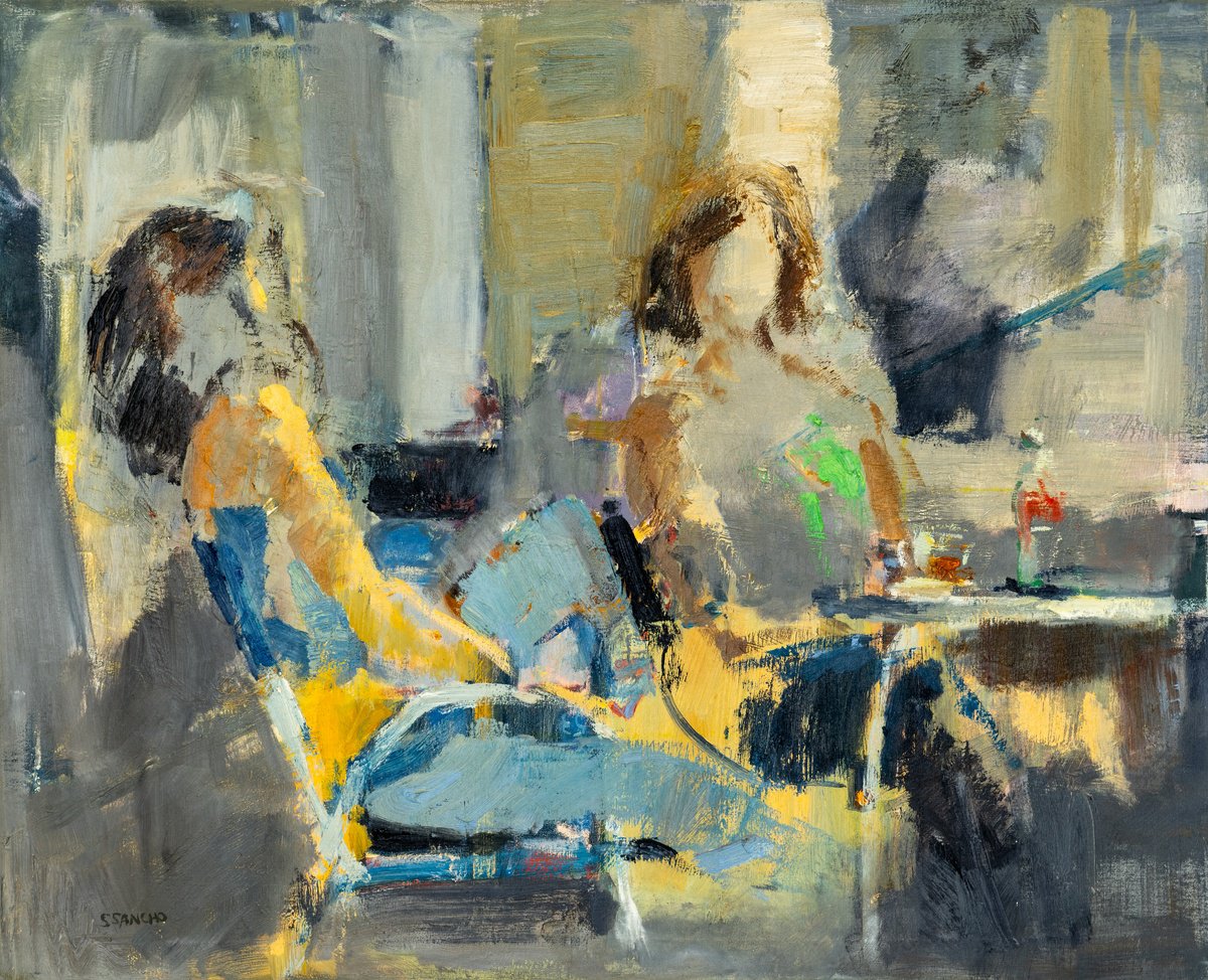 Expressive Oil Painting , Coke By Susana Sancho Beltran, 39 X 32, Artwork For Sale On Artfinder