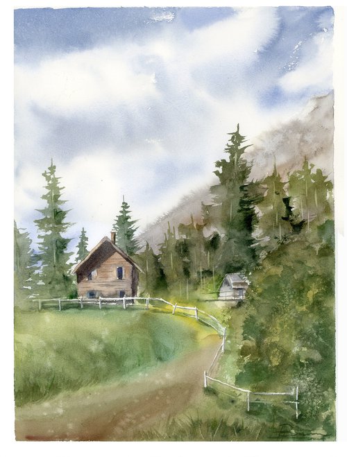 Austria Landscape #12 by Olga Shefranov (Tchefranov)