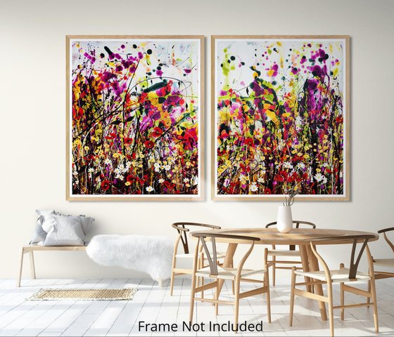 Buttercup Bloomrush Floral Landscape