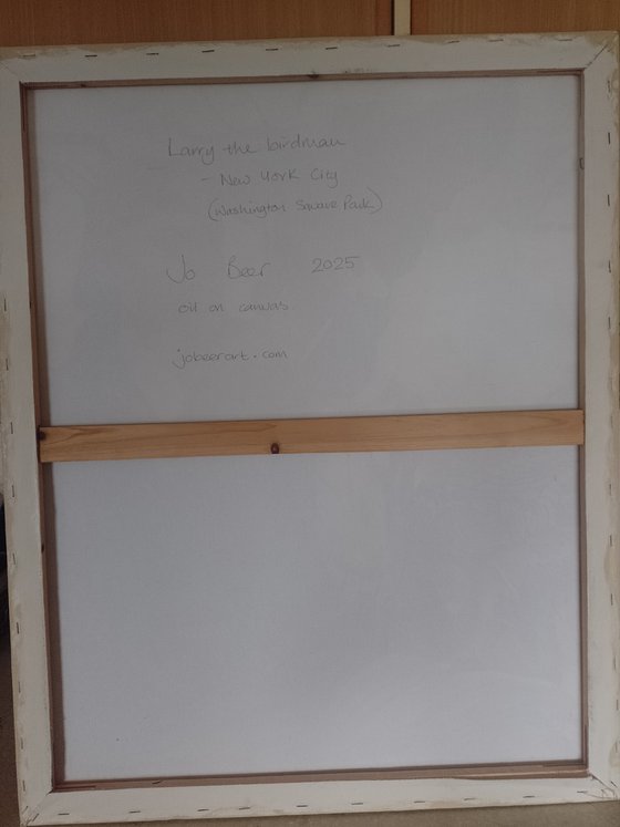 Larry the bird man, New York.