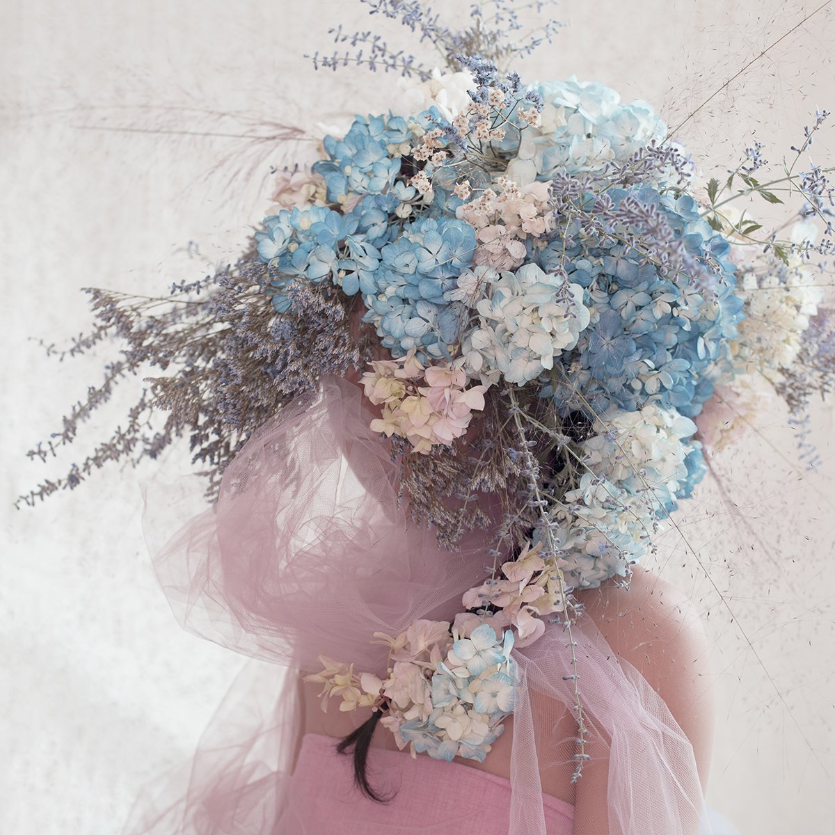 Expressive Portrait Photograph By Ziesook You, 20 X 20", Scent Of Broq-Pa 10032020, Original Artwork