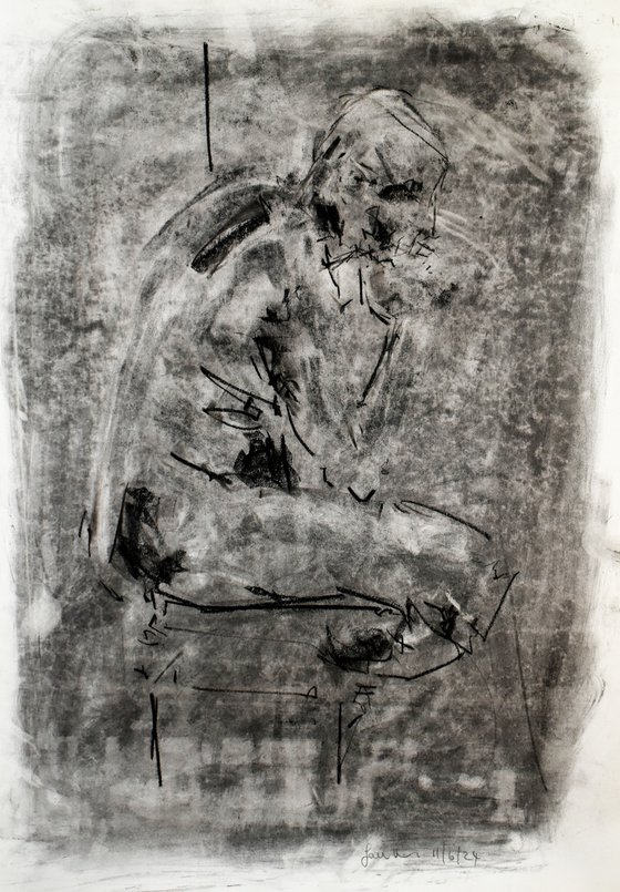 Male Nude Study -No 654