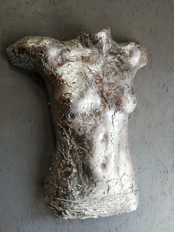 Phaedra, abstract nude sculpture