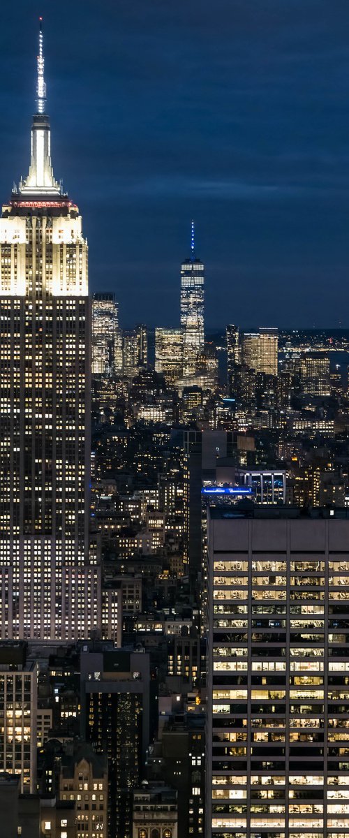 NEW YORK, BLUE HOUR by Fabio Accorrà