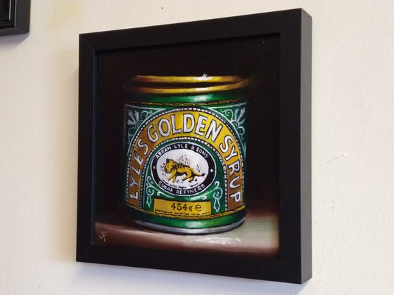 Golden syrup. still life