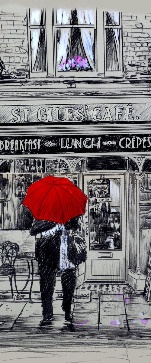 DOWN AT ST GILES by Loui Jover