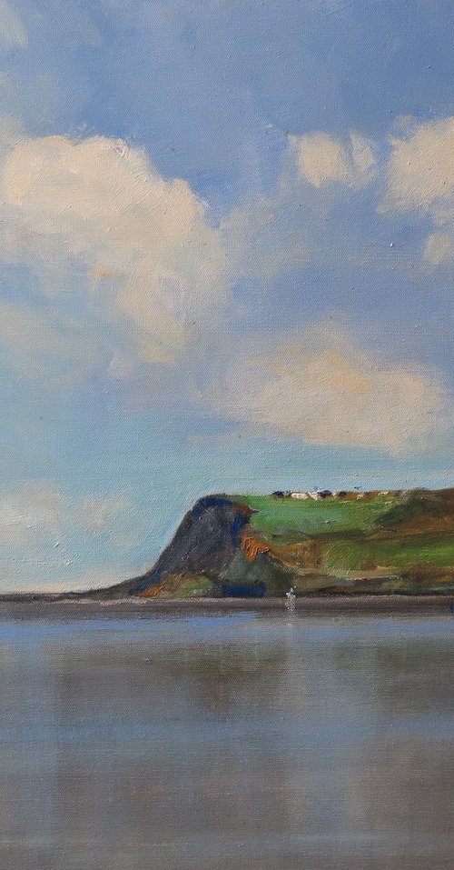 Ravenscar from Robin Hood's Bay by Malcolm Ludvigsen