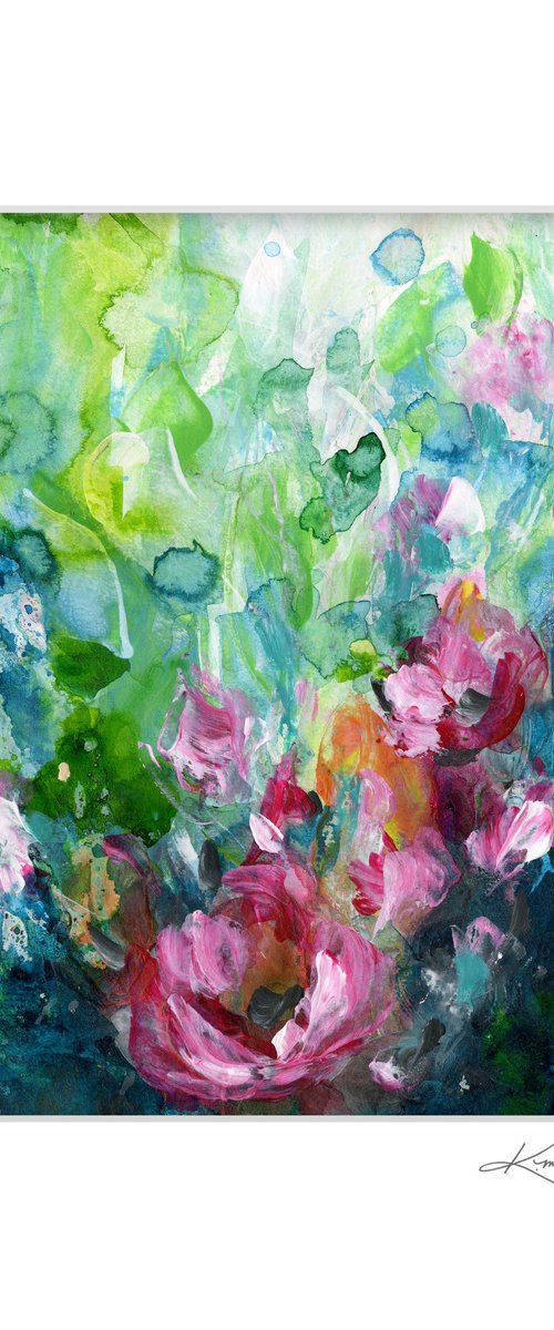 Floral Bliss 18 - Flower Art by Kathy Morton Stanion by Kathy Morton Stanion