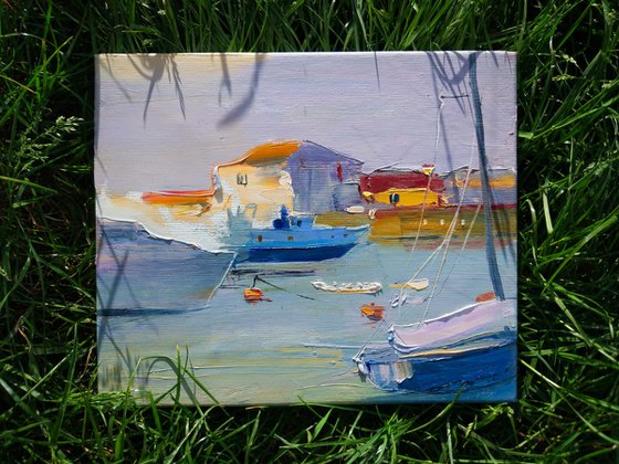 Embankment of the Italian city