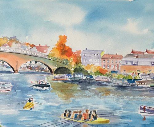 Henley on Thames, Oxfordshire, England by Geeta Yerra