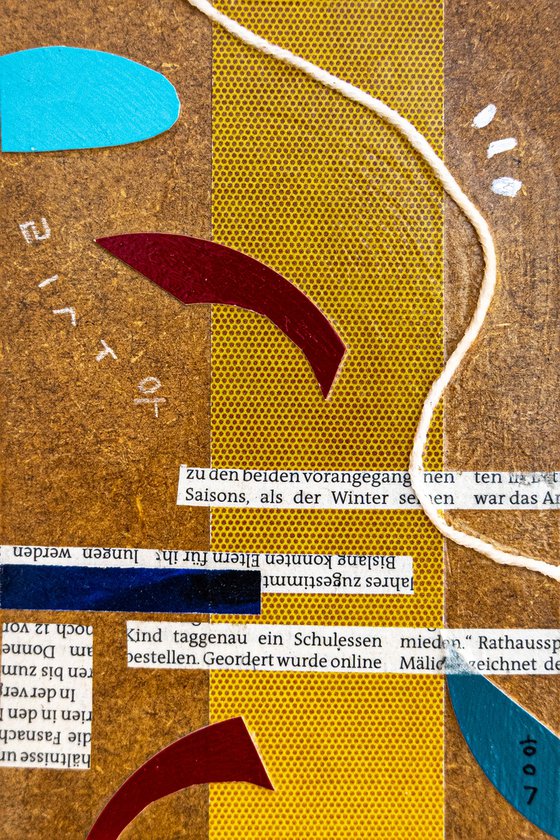 Mixed Media Collage - GA-1