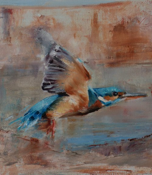 Flash of Blue by Sean Fear