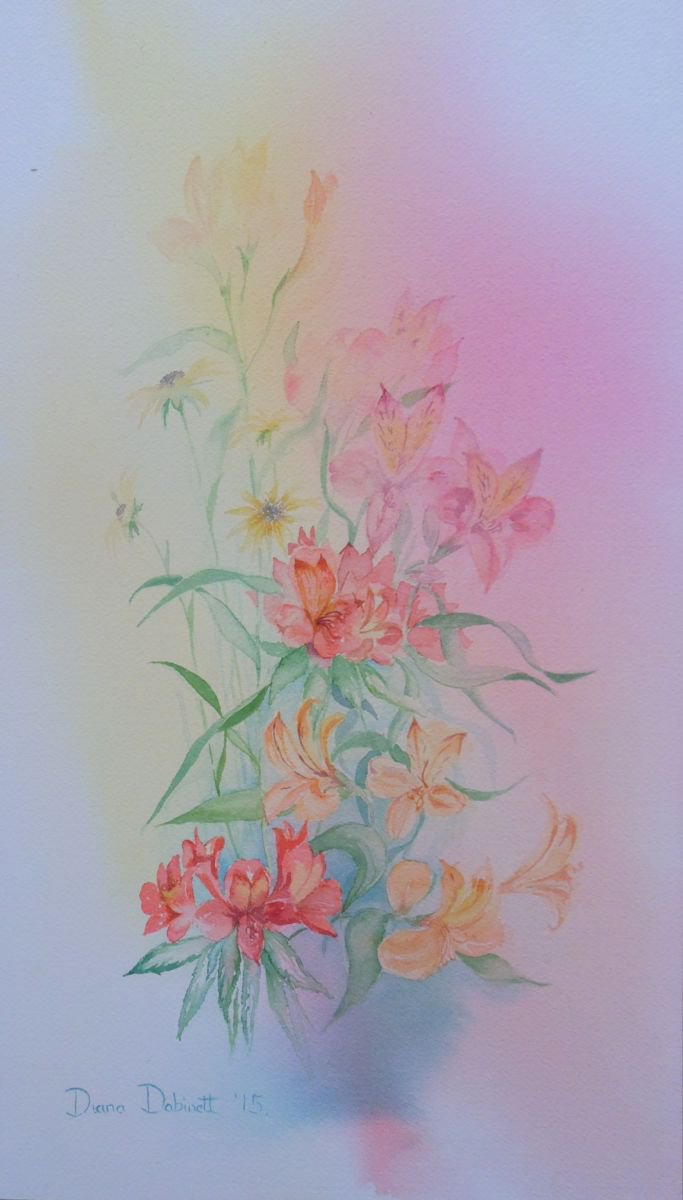 Summer Flowers by Diana Dabinett