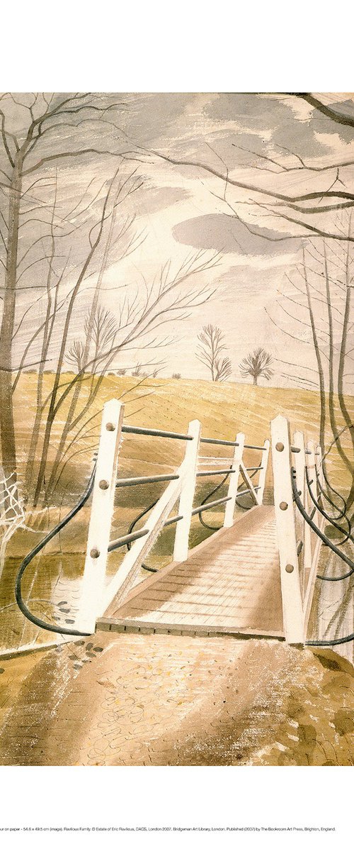 Ironbridge at Ewenbridge by Eric Ravilious