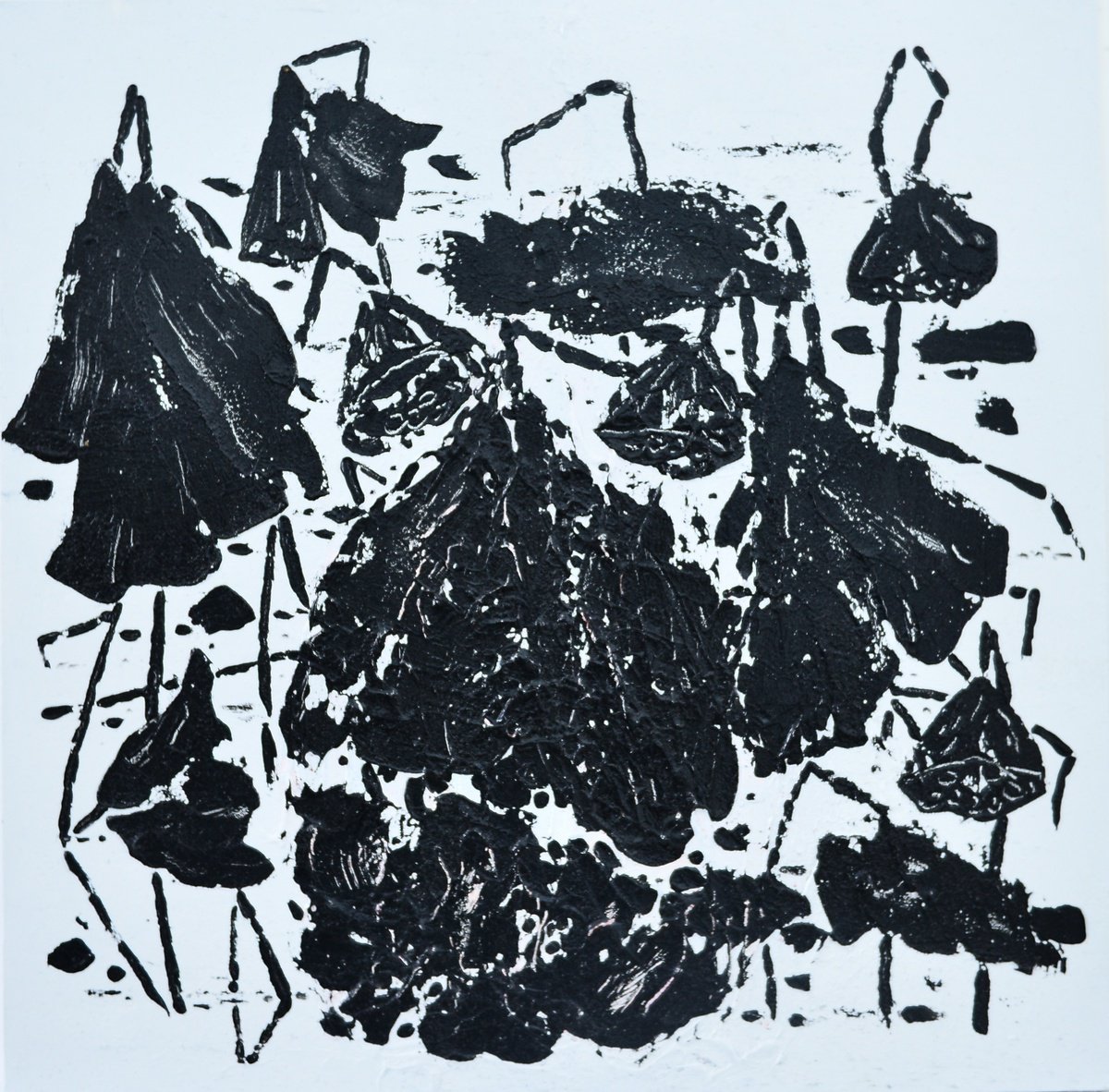 Lingering Presence By Min Wang, 32 X 32, Artwork For Sale On Artfinder