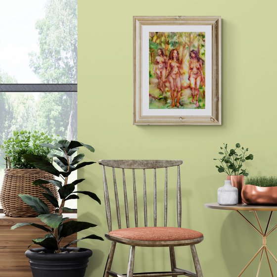Forest idyll