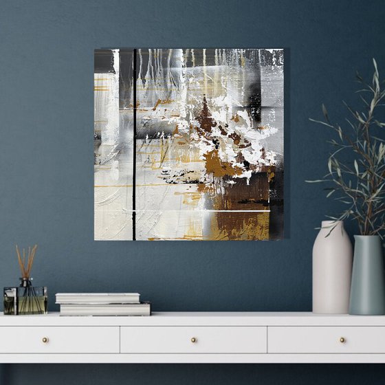 Shadows of Time. black white