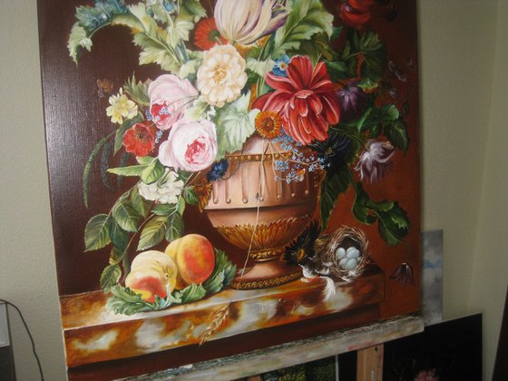 Large Painting Flowers