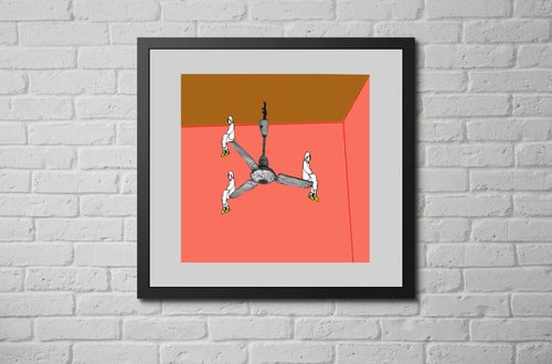 Ceiling fans by Artworks by Rina Mualem