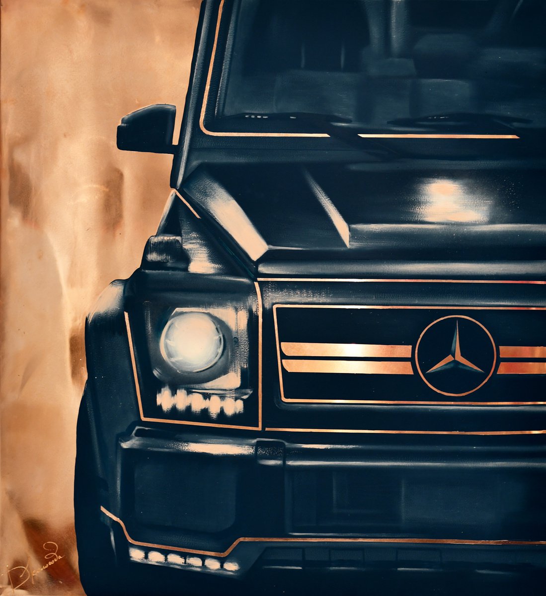 Mercedes Gelandewagen by Daria Kolosova