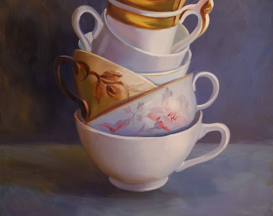 "Cups and Butterfly"