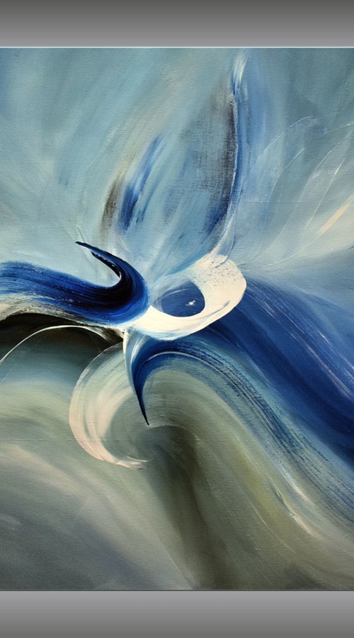 Born in Paradise - Acrylic Painting - Abstract Art Painting Canvas Art Wall Art Ready to hang by Edelgard Schroer