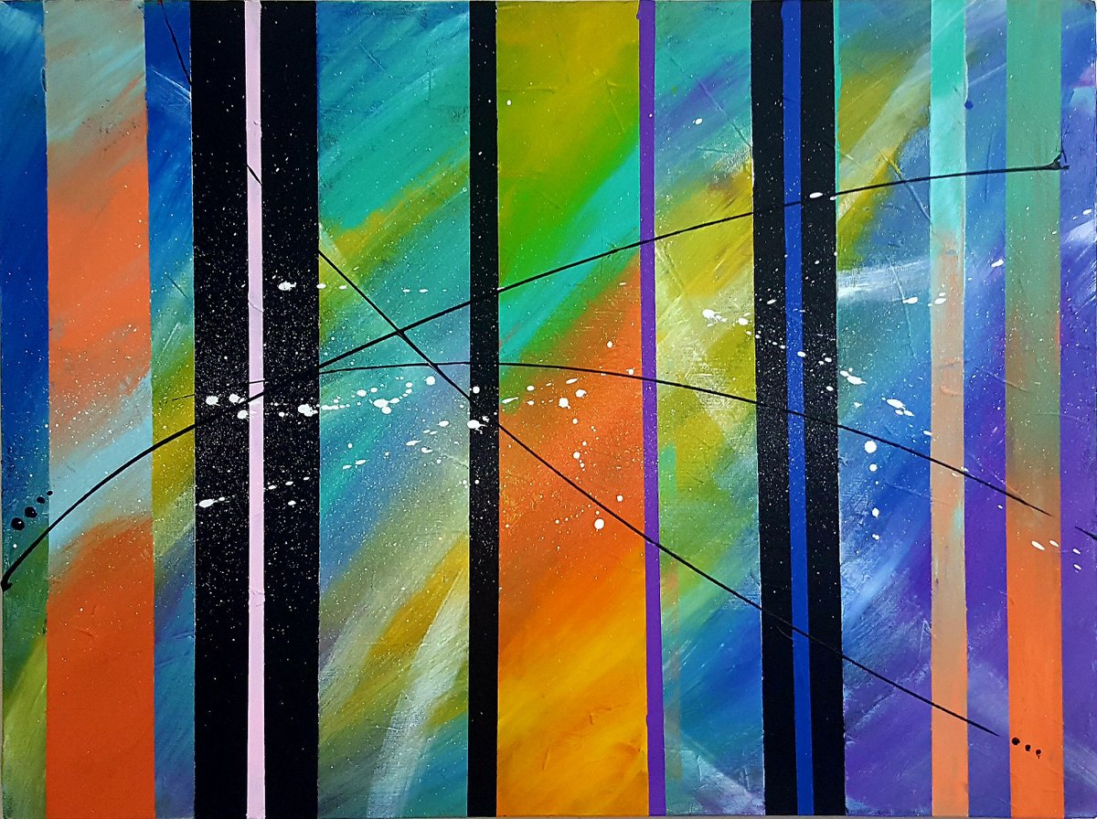 colored sticks by Kenan TUNCAY