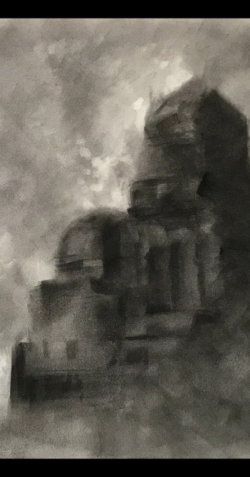 cloud temple, asia by Deke Wightman