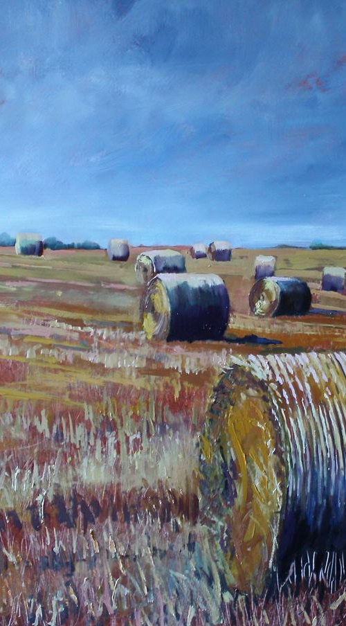 Summers End Fields of Gold by Simon Jones
