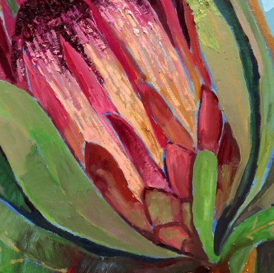 The protea of my dreams Painting