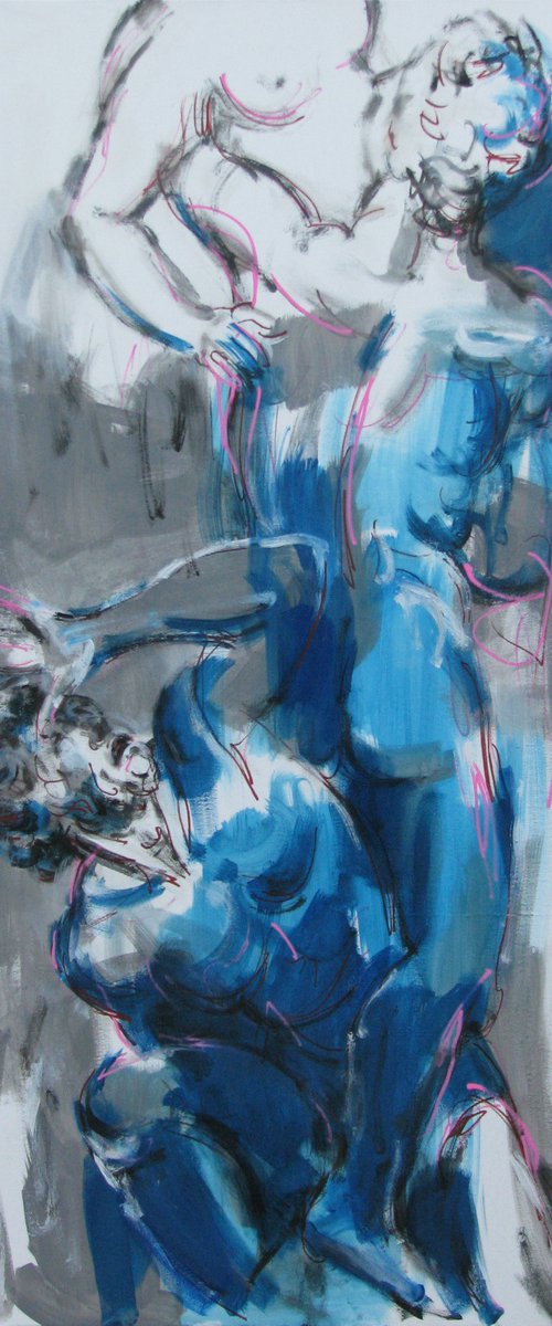The Rape of the Sabine women by Nelina Trubach-Moshnikova