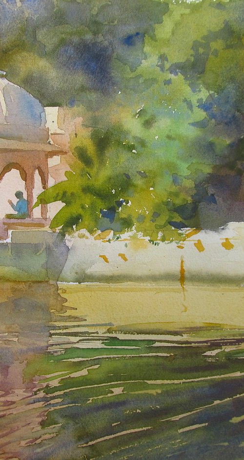 Lakeside Udaipur by Bhargavkumar Kulkarni