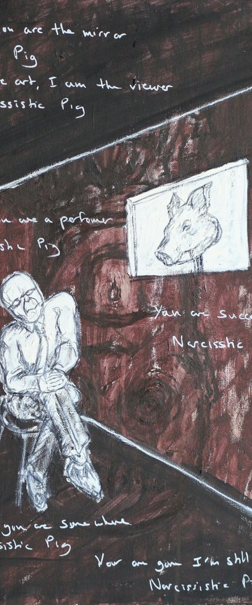 Narcissistic Pig (poem) by Mark Barrable