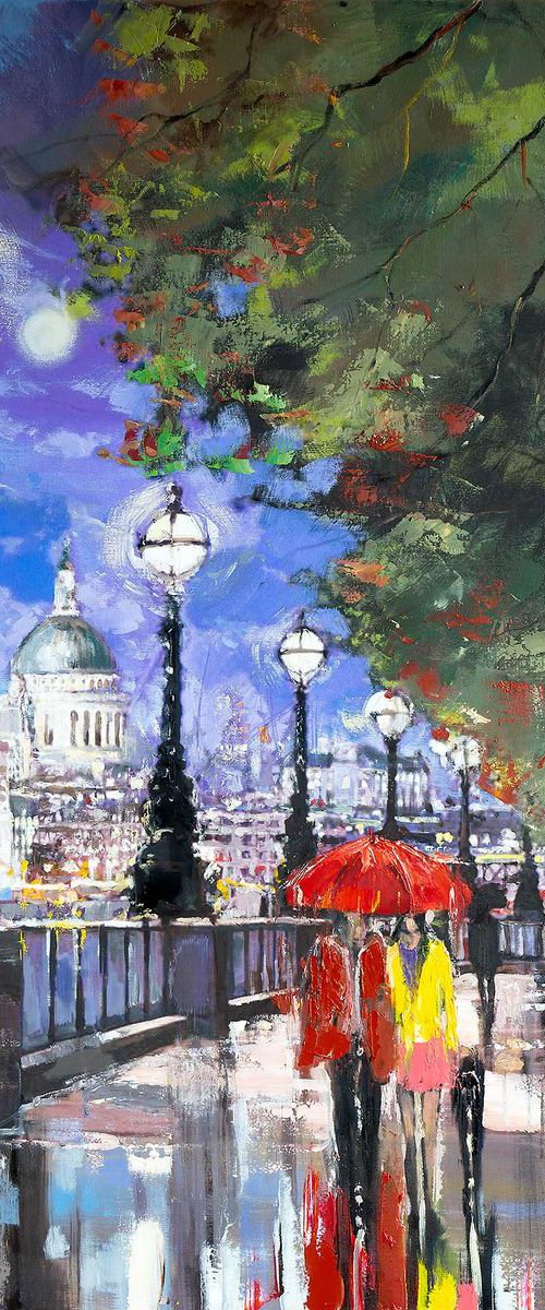 'St.Pauls Cathedral II' by Ewa Czarniecka